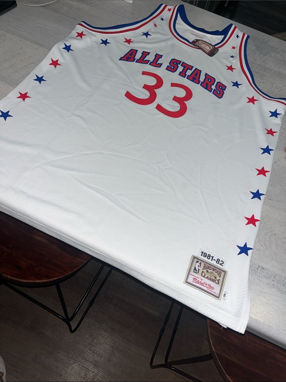 Authentic The Larry Bird 1981-82 NBA All-Star Game Mitchell & Ness Jersey